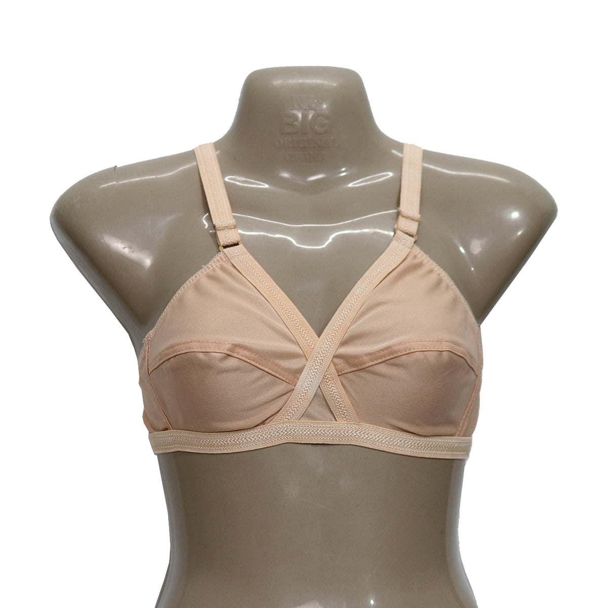 Pack Of 4 Classy  Brief  Comfortable Cotton Non Padded Bra